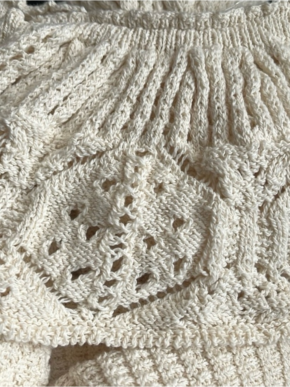 Anthropologie Mara Off The Shoulder Crochet Midi Dress - Picture 7 of 8